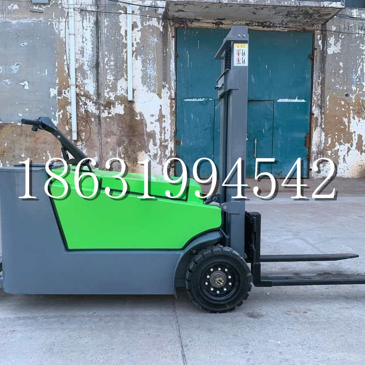 凤县小型电动叉车1吨2吨步行站驾式电瓶堆高充电装卸车液压升降车铲车